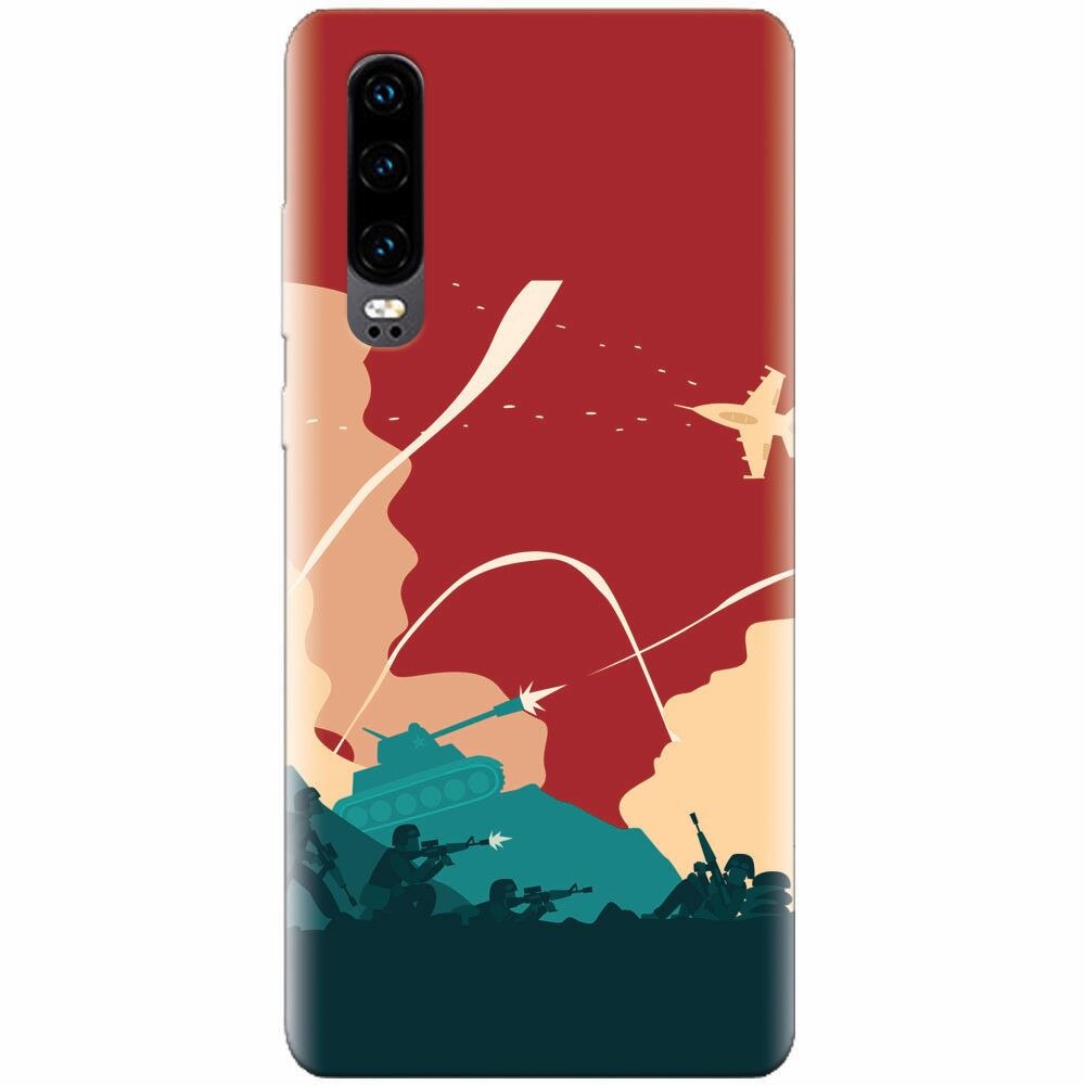 Husa silicon pentru Huawei P30, War