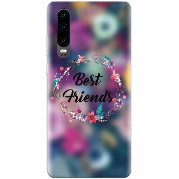 Husa silicon pentru Huawei P30, Best Friends 101 Husa silicon pentru Huawei P30, Best Friends 101