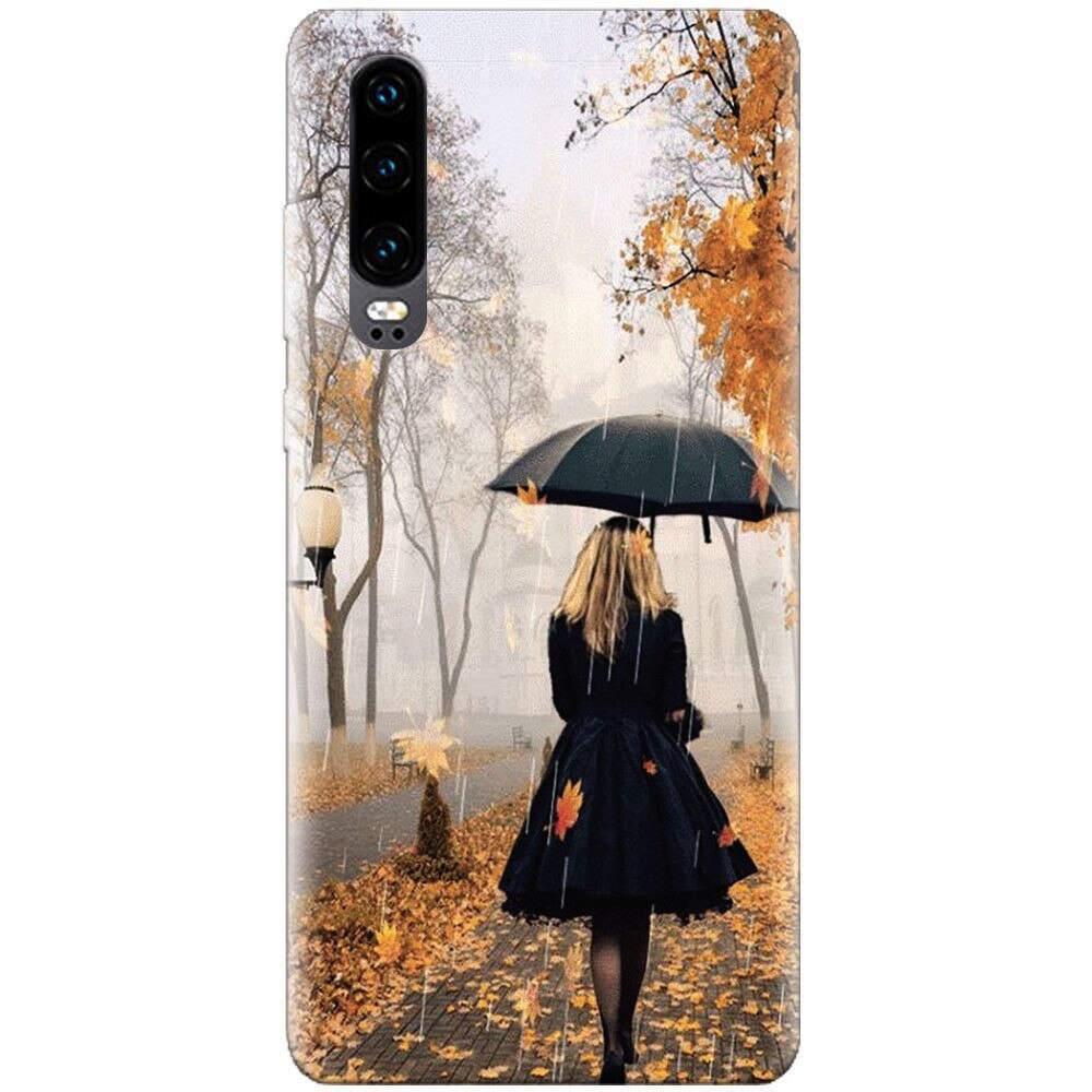 Husa silicon pentru Huawei P30, Autum