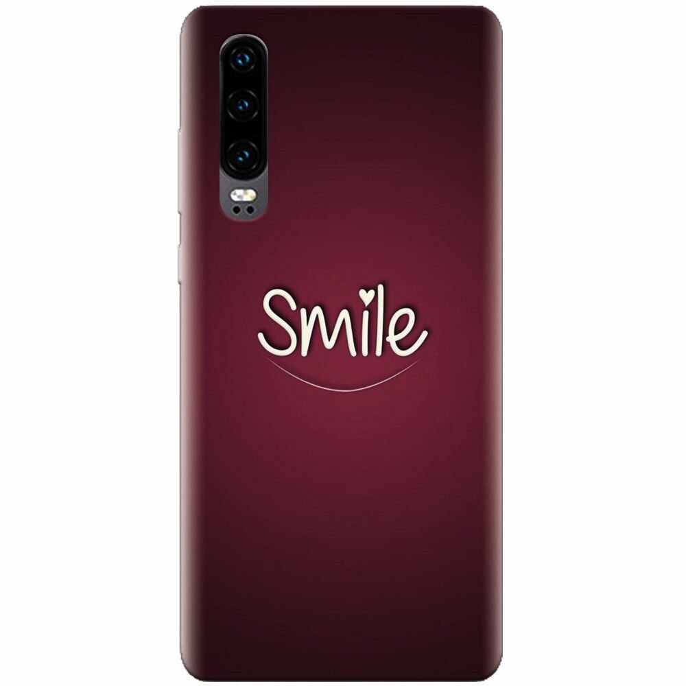 Husa silicon pentru Huawei P30, Smile Love