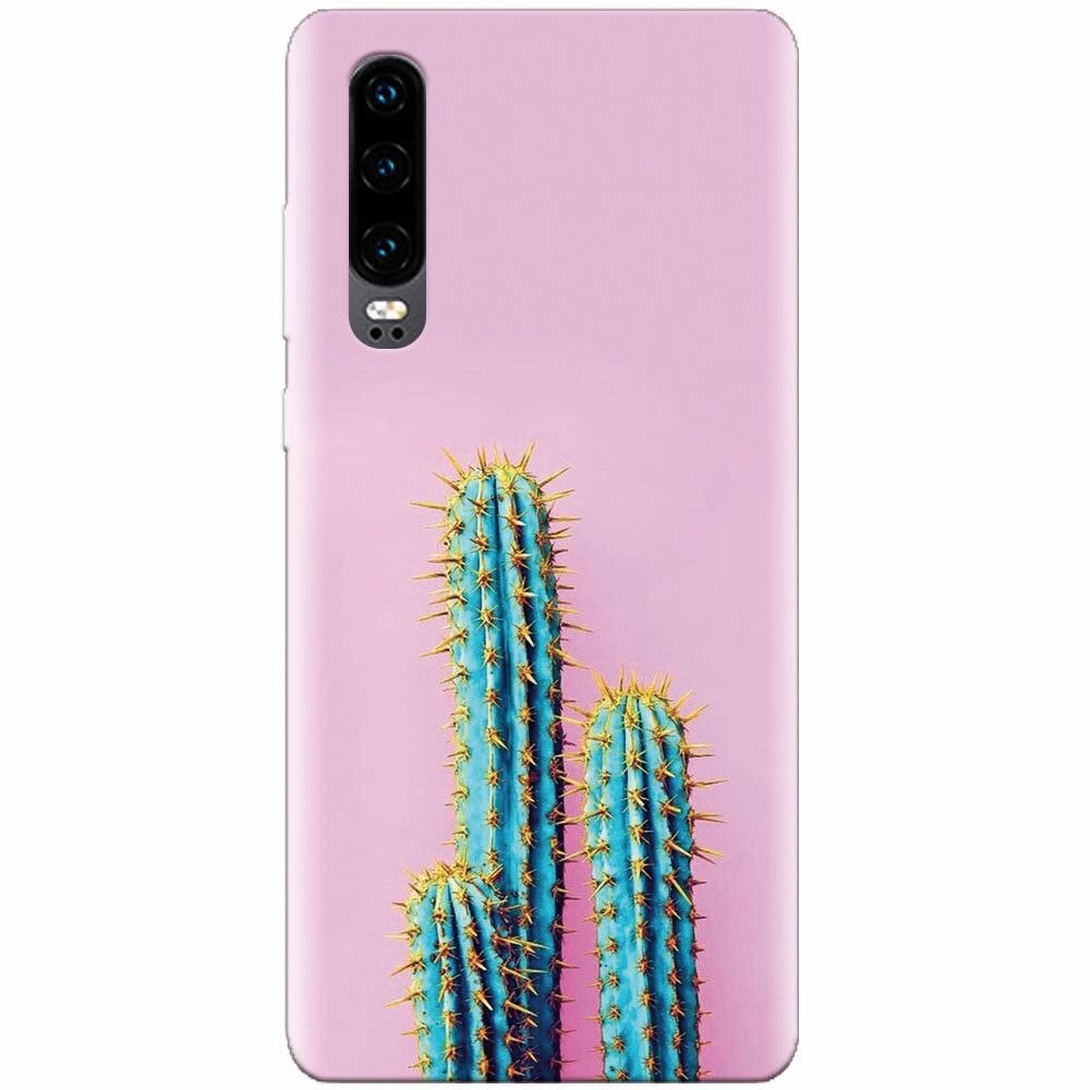 Husa silicon pentru Huawei P30, Cactus 102