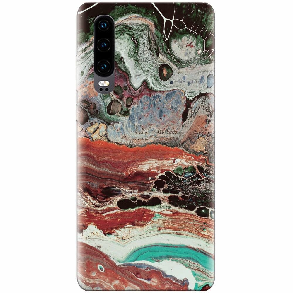 Husa silicon pentru Huawei P30, Abstract 104