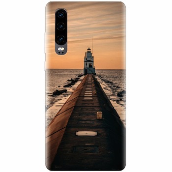 Husa silicon pentru Huawei P30, Dawn Dusk Husa silicon pentru Huawei P30, Dawn Dusk