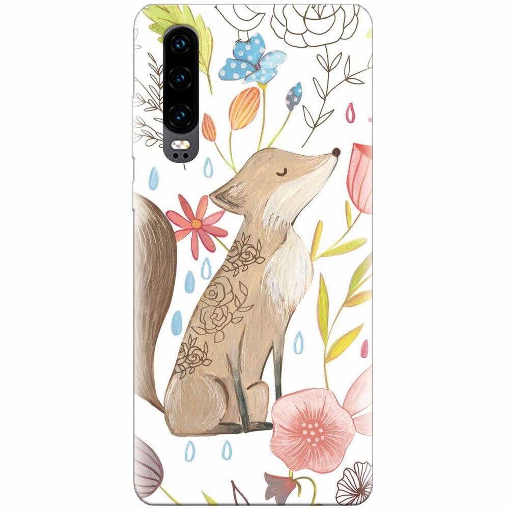 Husa silicon pentru Huawei P30, Fox