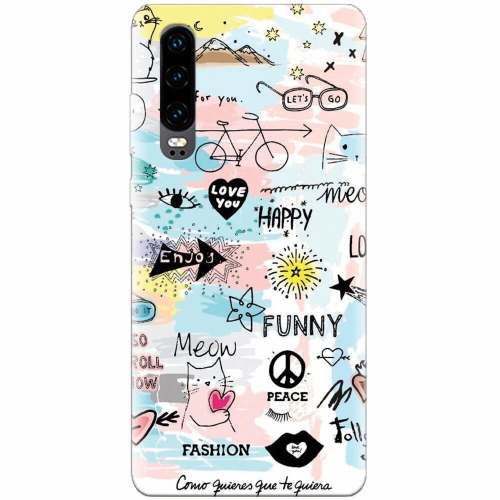 Husa silicon pentru Huawei P30, Enjoy