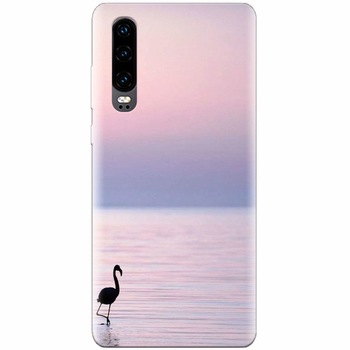 Husa silicon pentru Huawei P30, Flaminsgo Sunset Husa silicon pentru Huawei P30, Flaminsgo Sunset