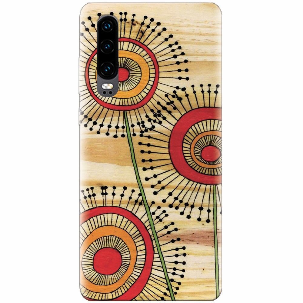 Husa silicon pentru Huawei P30, Dandelions