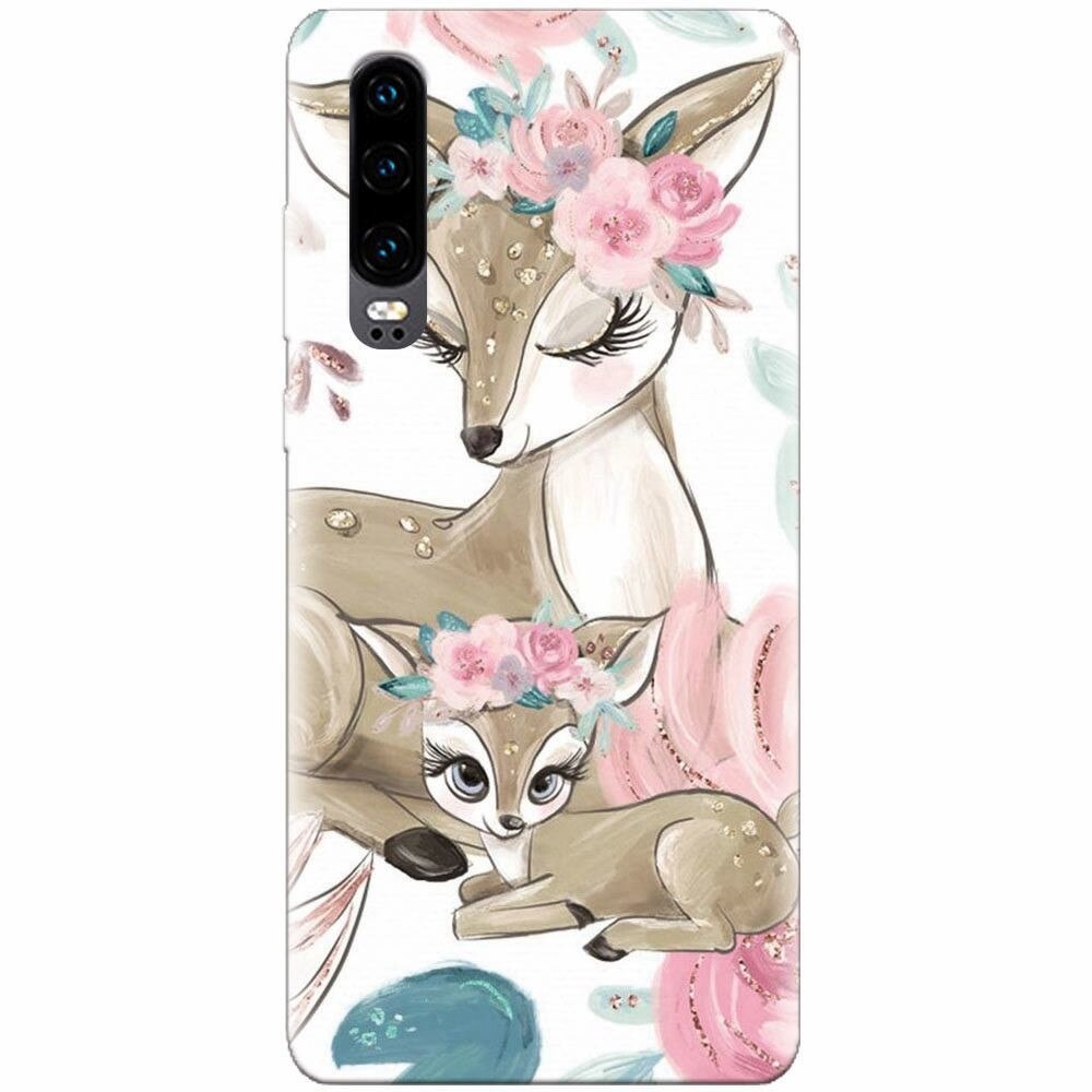 Husa silicon pentru Huawei P30, Deers