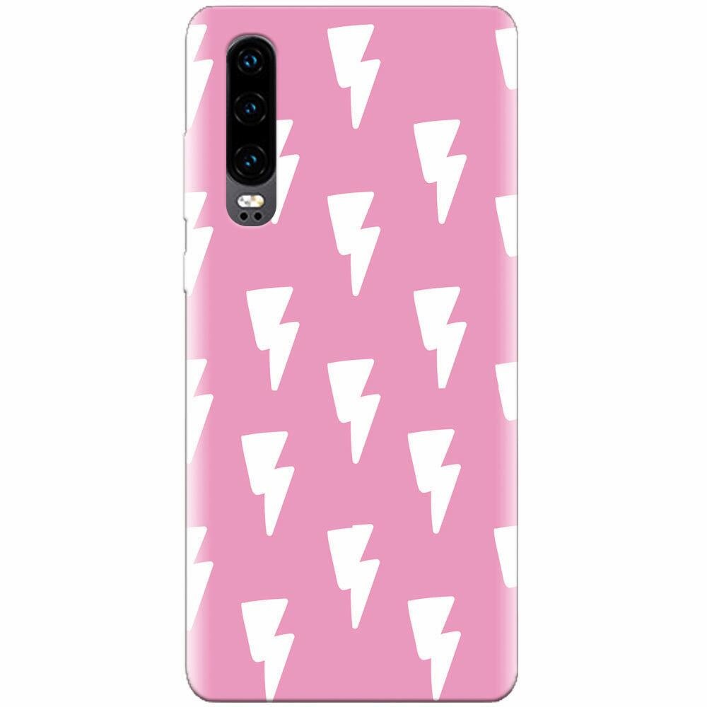 Husa silicon pentru Huawei P30, Electric Pink