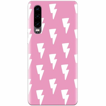 Husa silicon pentru Huawei P30, Electric Pink Husa silicon pentru Huawei P30, Electric Pink