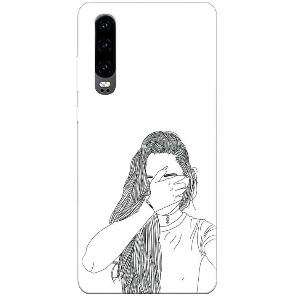 Husa silicon pentru Huawei P30, Dont Look