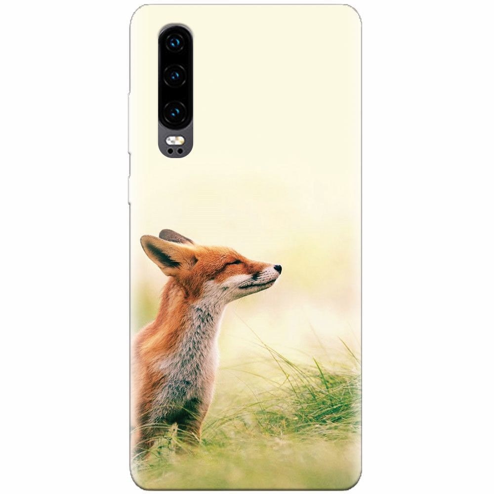 Husa silicon pentru Huawei P30, Fox Scenting Breeze