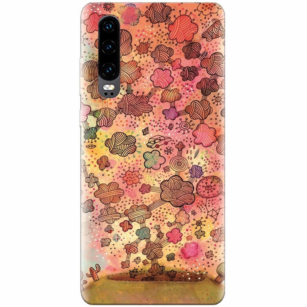 Husa silicon pentru Huawei P30, Girly X
