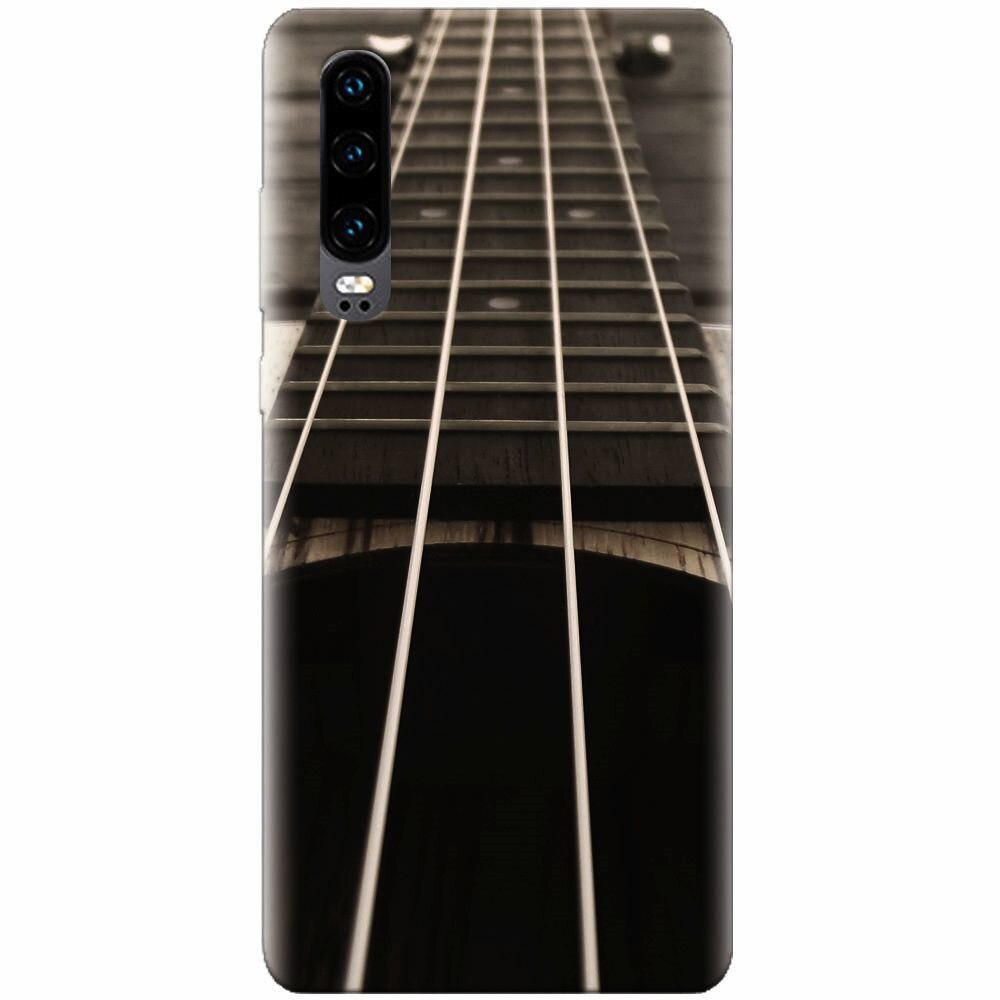 Husa silicon pentru Huawei P30, Bass Guitar