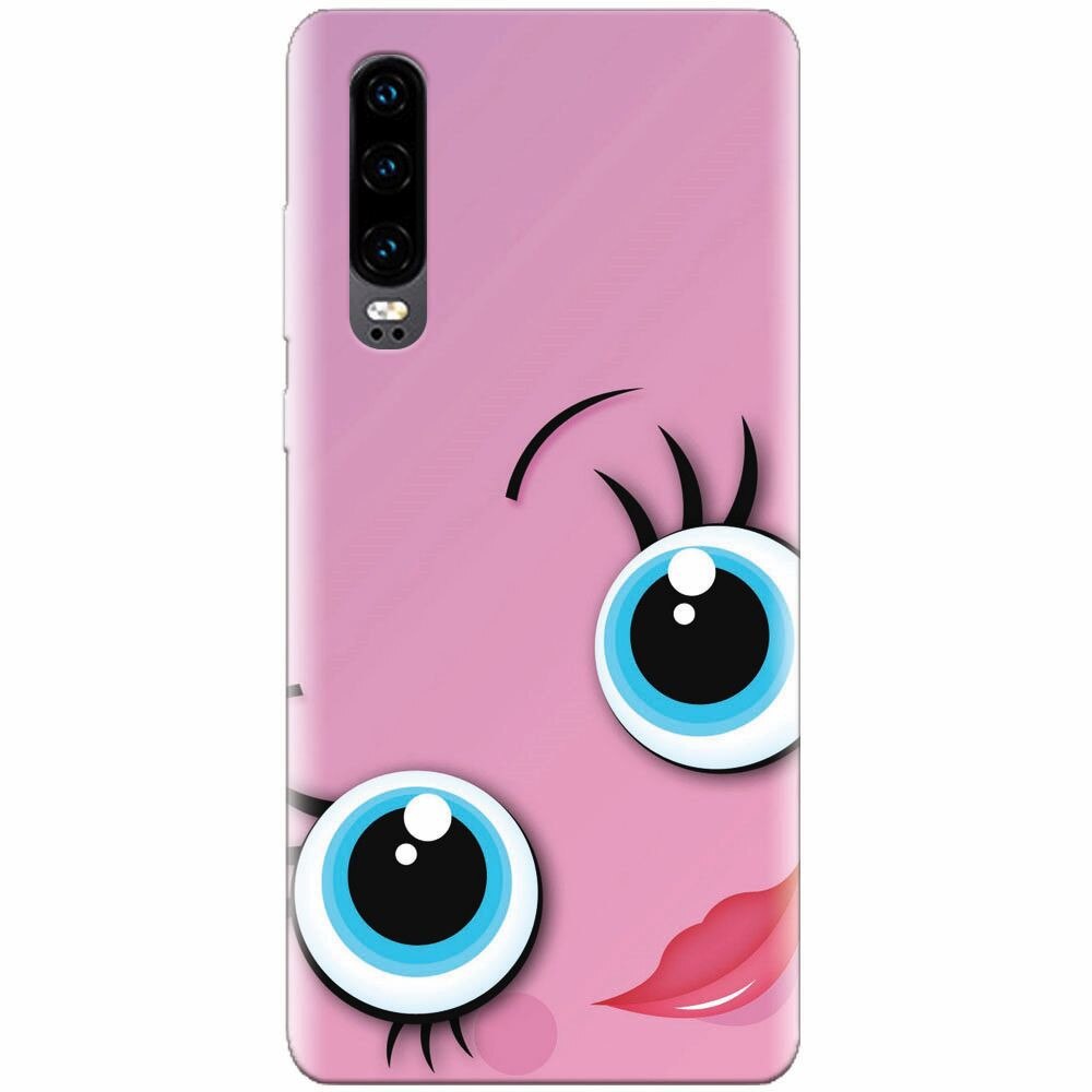 Husa silicon pentru Huawei P30, Girly Cute