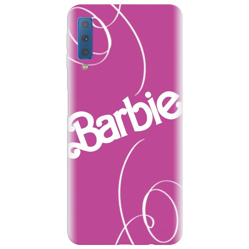 Husa silicon pentru Samsung Galaxy A7 2018, Barbie