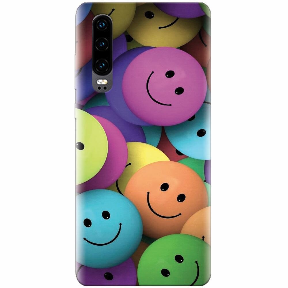 Husa silicon pentru Huawei P30, Smiles
