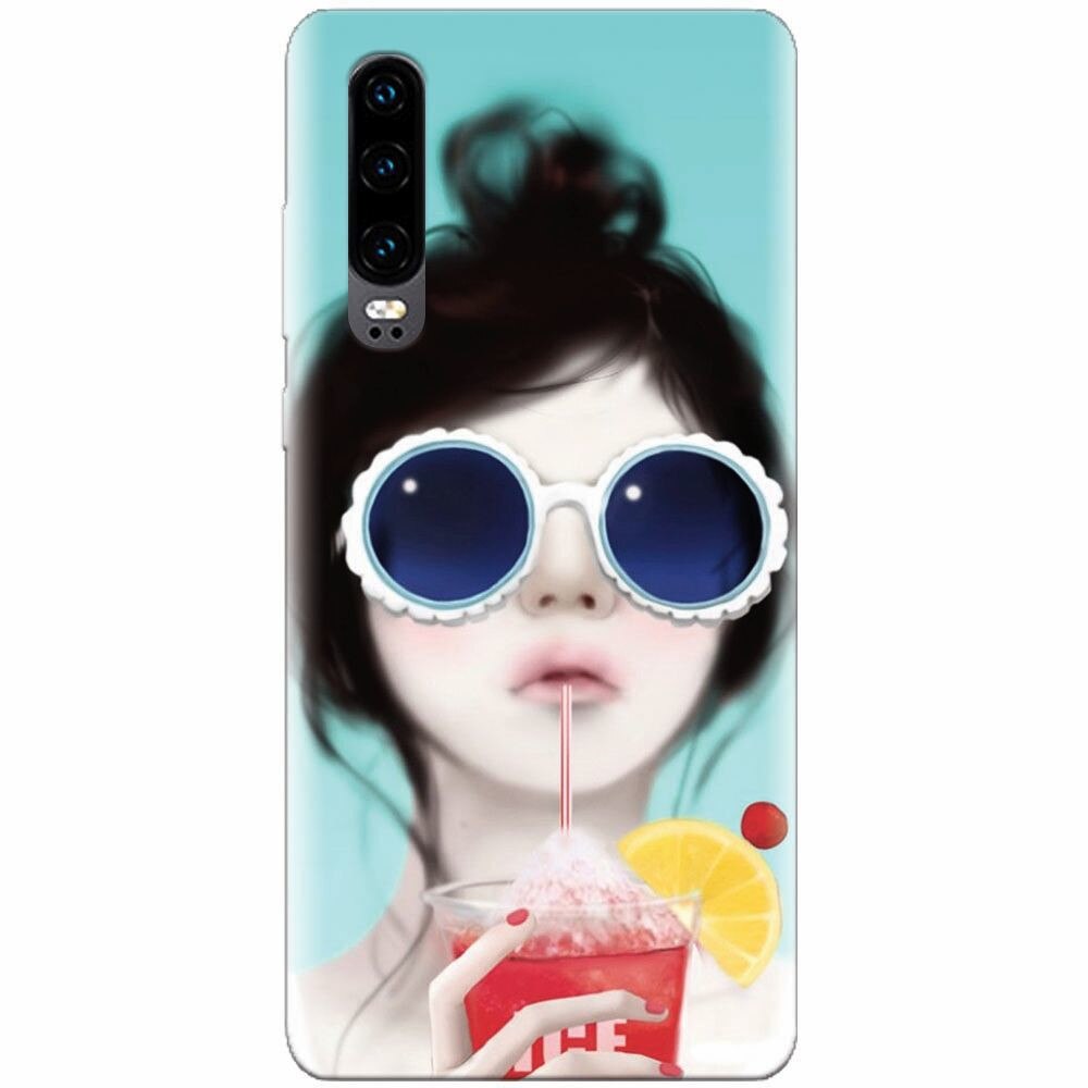 Husa silicon pentru Huawei P30, Cute Girly 001