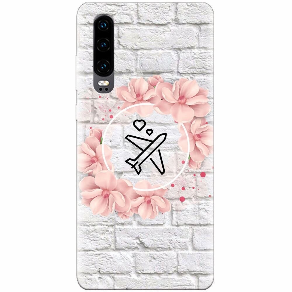 Husa silicon pentru Huawei P30, Travel Dream