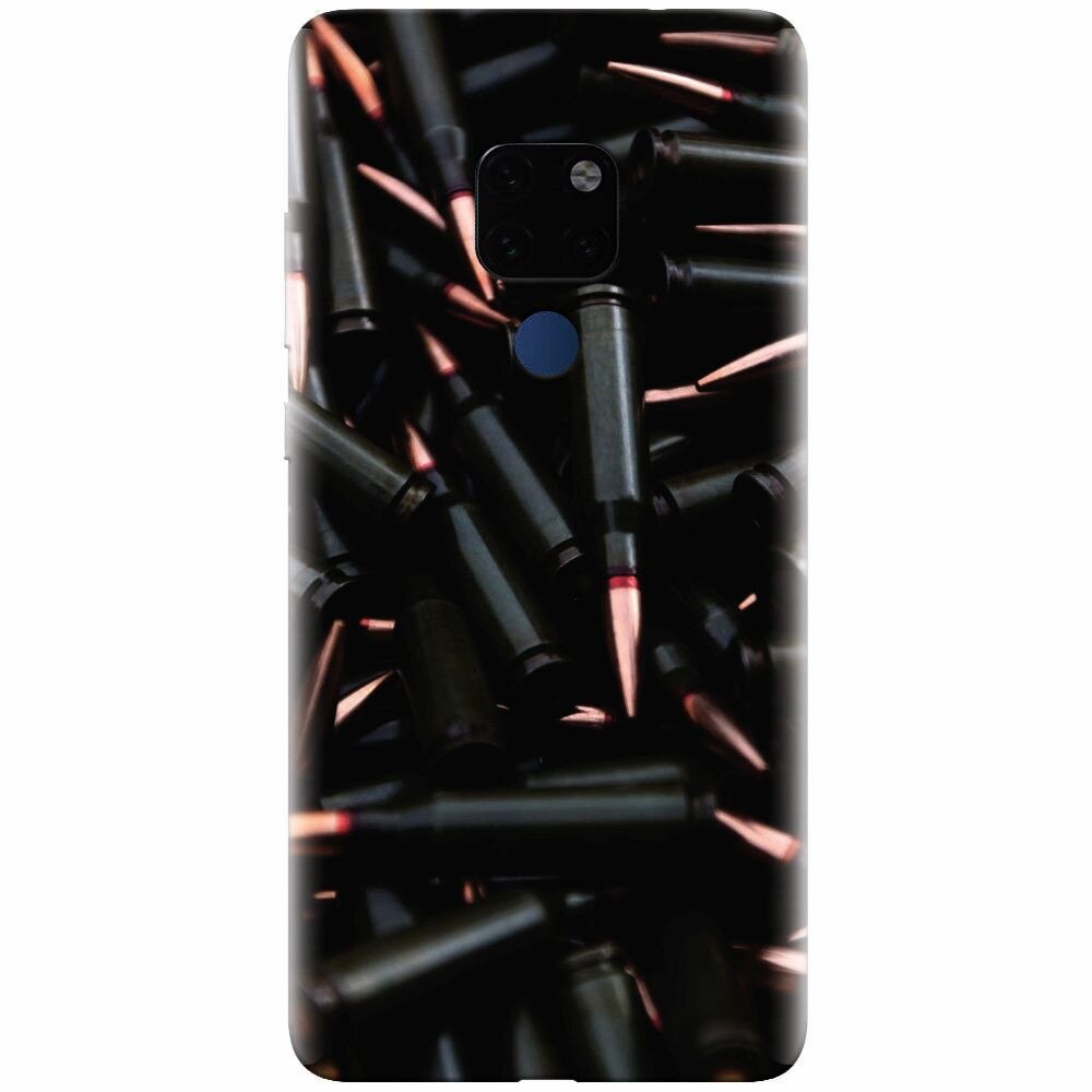 Husa silicon pentru Huawei Mate 20, Ammunition Bullets