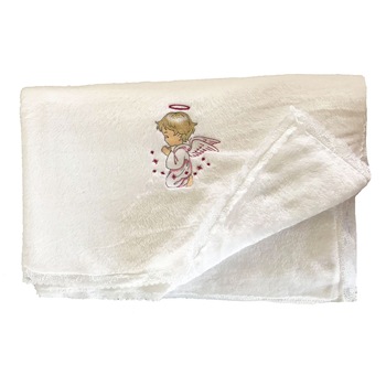 Paturica alba botez, ingeras roz Paturica alba botez, ingeras roz