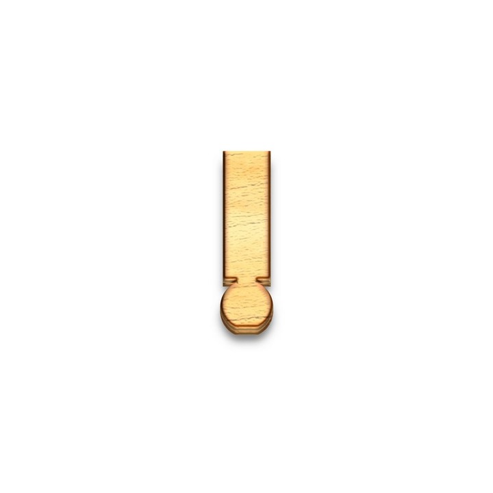 Decor caracter "!" 15 cm inaltime