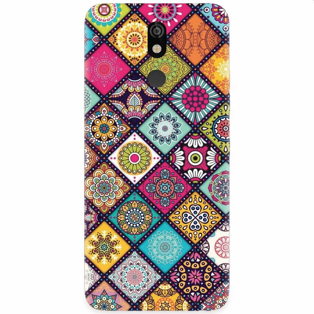 Husa silicon pentru LG K40, Mandala Pattern