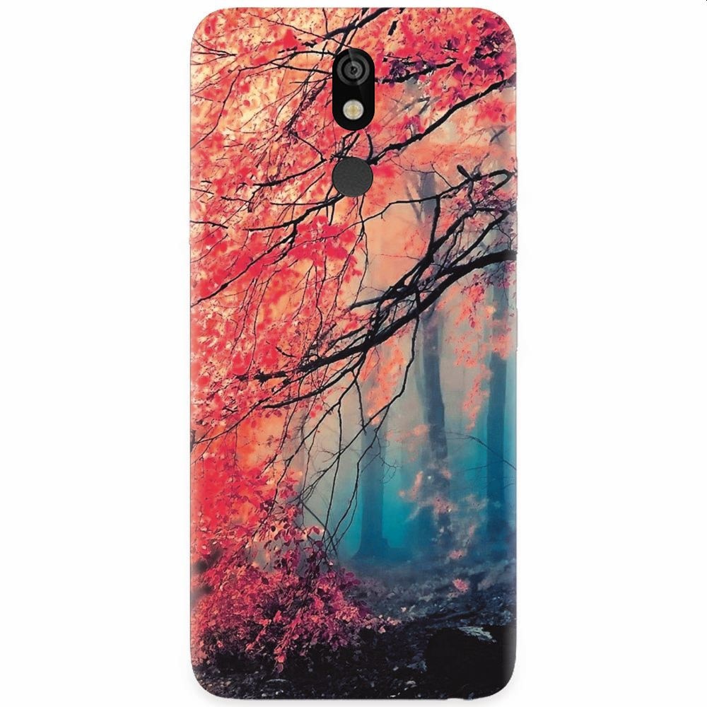 Husa silicon pentru LG K40, Morning Fog Inest Nature