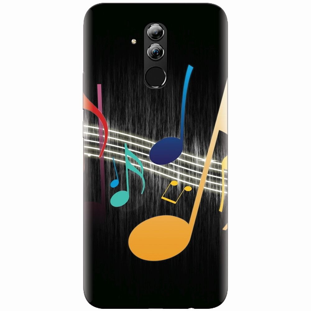 Husa silicon pentru Huawei Mate 20 Lite, Colorful Music