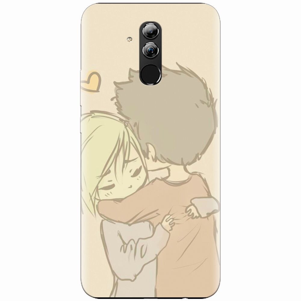 Husa silicon pentru Huawei Mate 20 Lite, Couple Hug