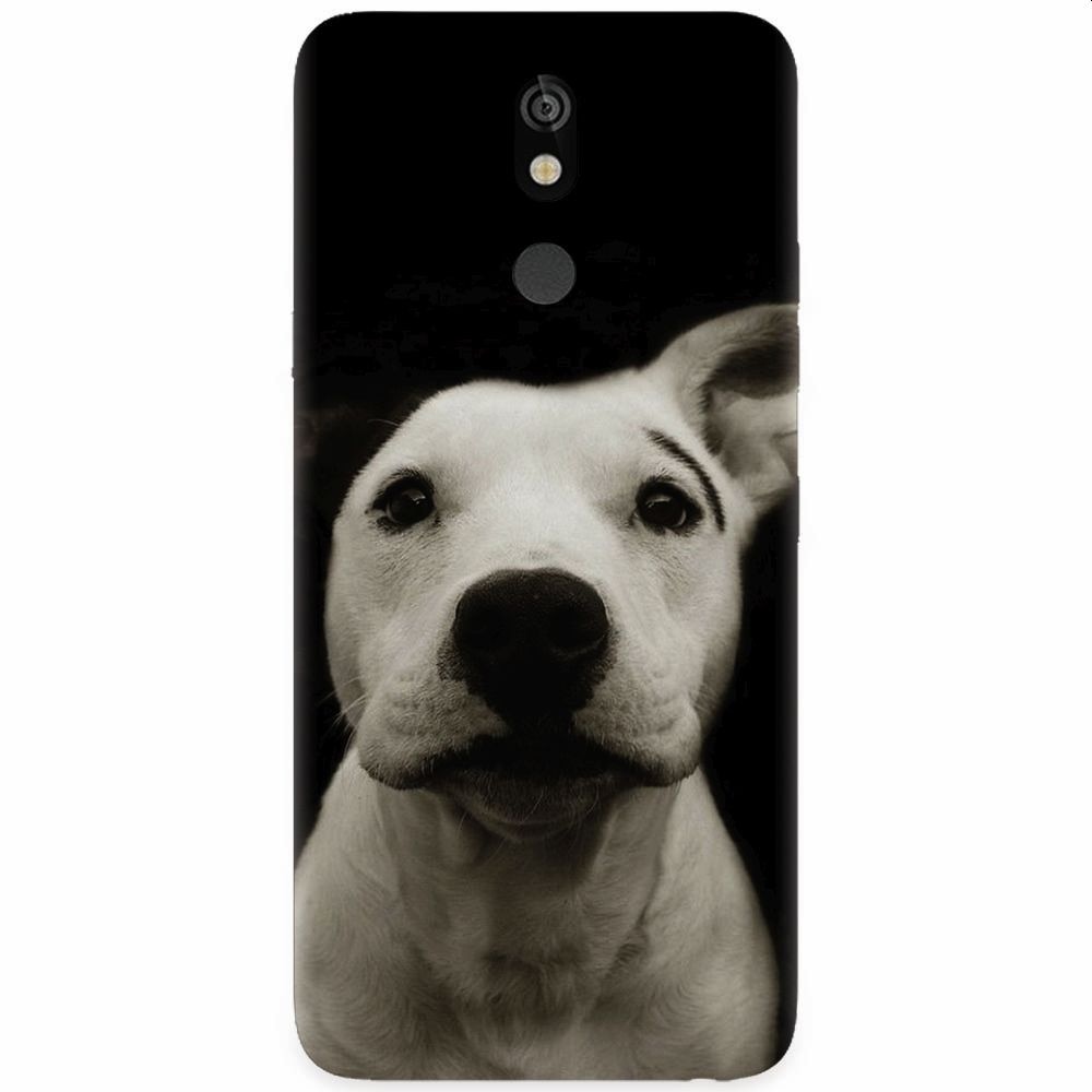Husa silicon pentru LG K40, Funny Dog