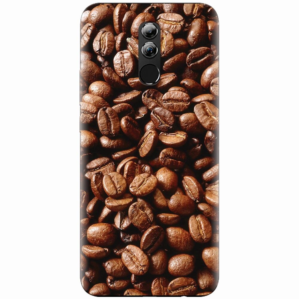Husa silicon pentru Huawei Mate 20 Lite, Coffee Beans