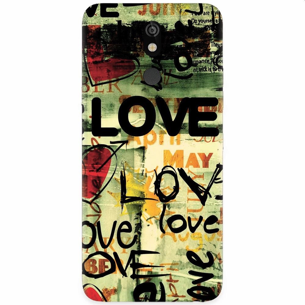 Husa silicon pentru LG K40, Love Artwork