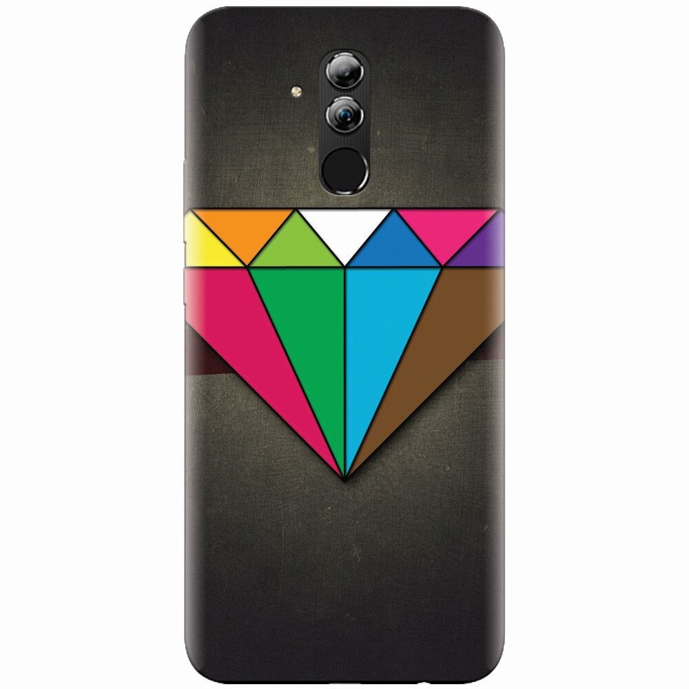 Husa silicon pentru Huawei Mate 20 Lite, Colorful Diamond