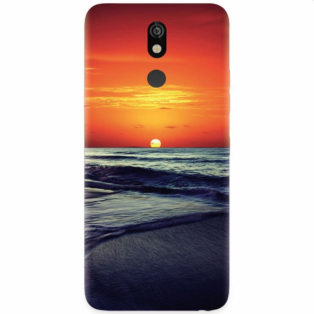 Husa silicon pentru LG K40, Ocean Sunset