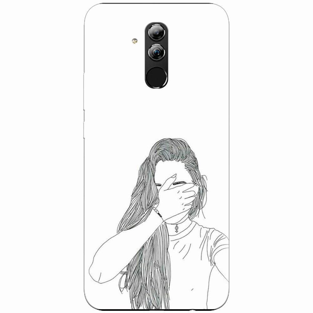 Husa silicon pentru Huawei Mate 20 Lite, Dont Look