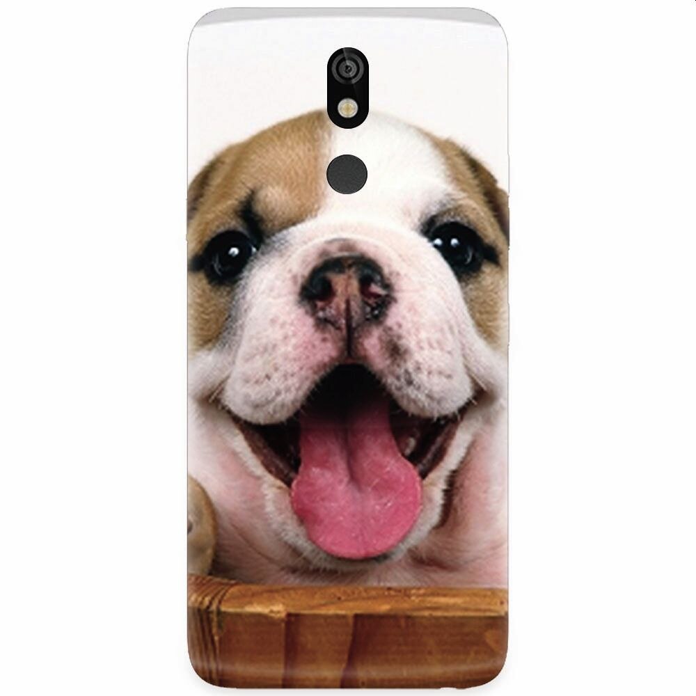 Husa silicon pentru LG K40, Puppies 002