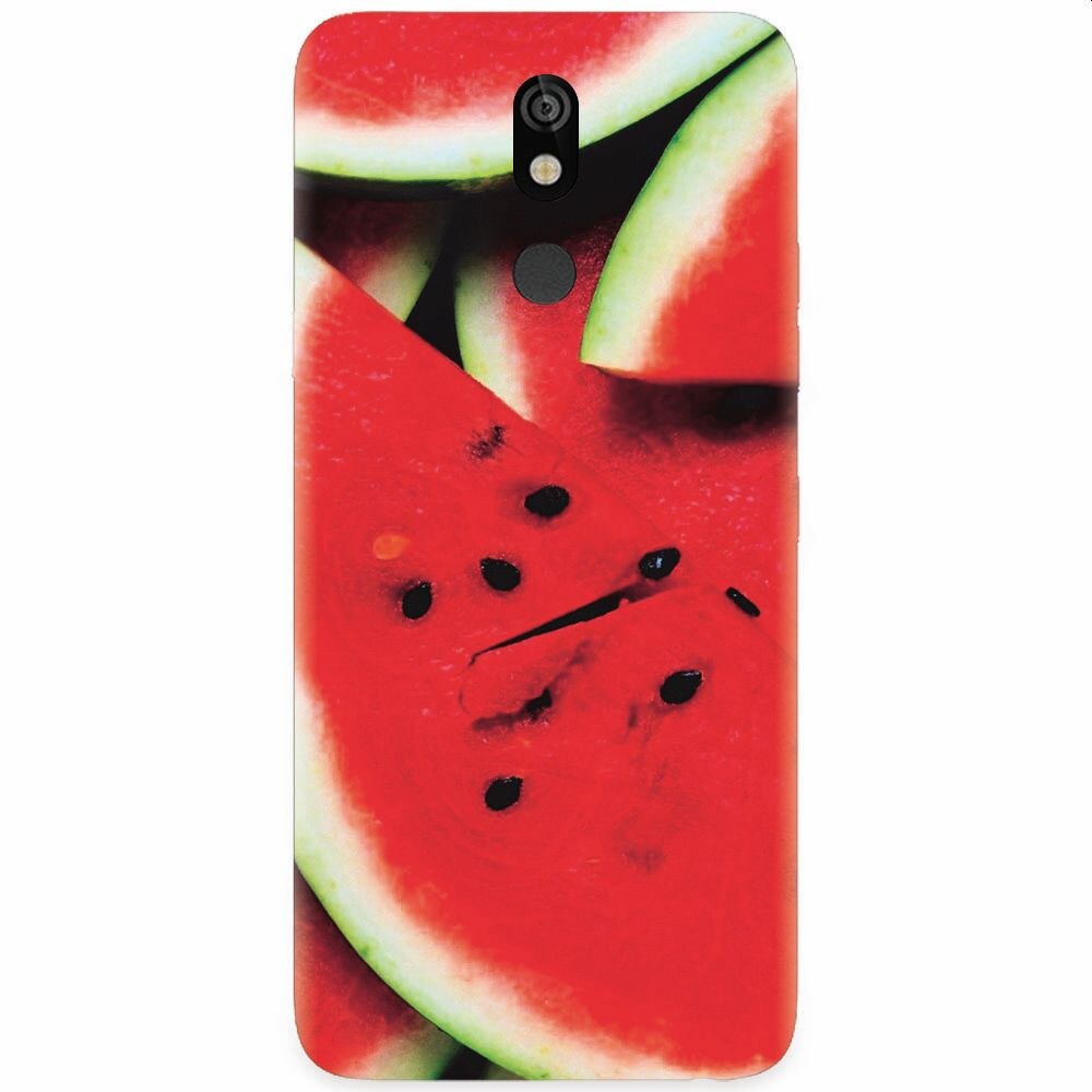 Husa silicon pentru LG K40, S Of Watermelon Slice