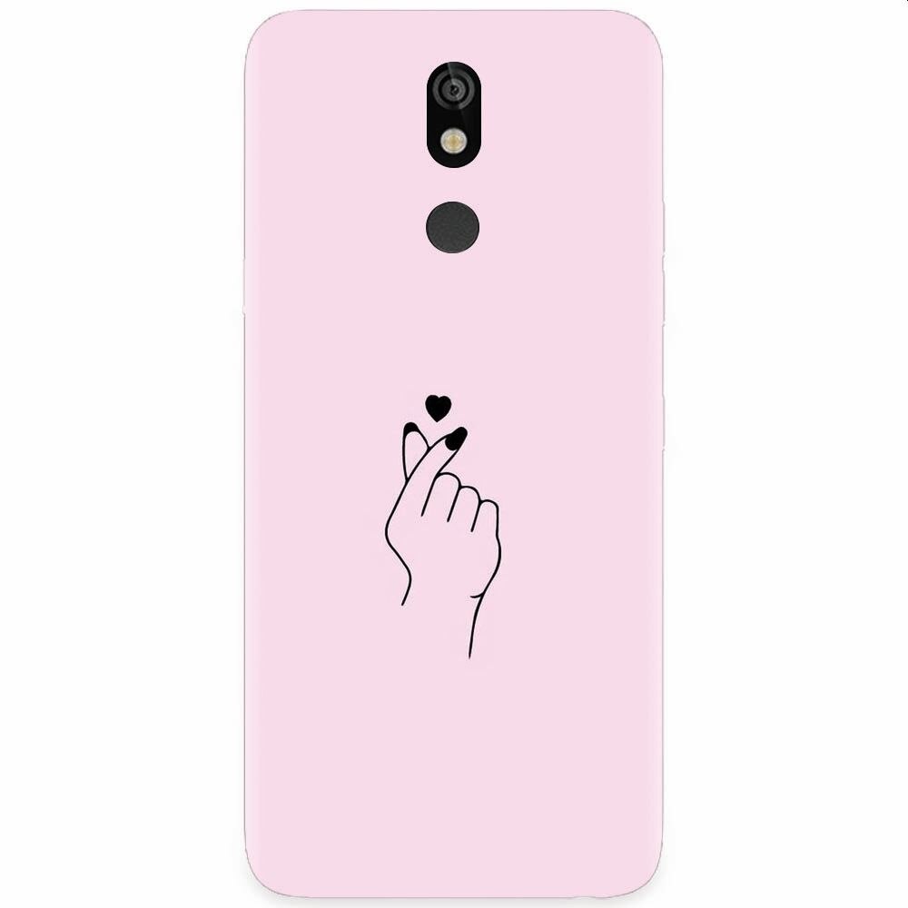 Husa silicon pentru LG K40, Simple Love