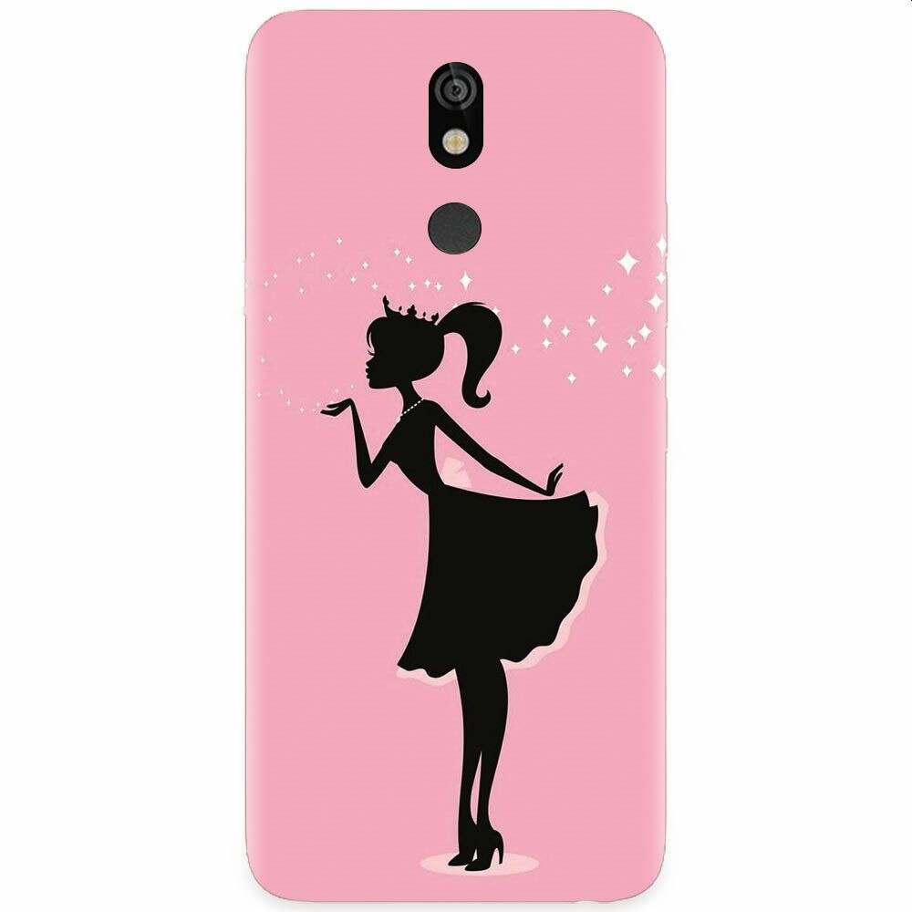 Husa silicon pentru LG K40, Princess 2