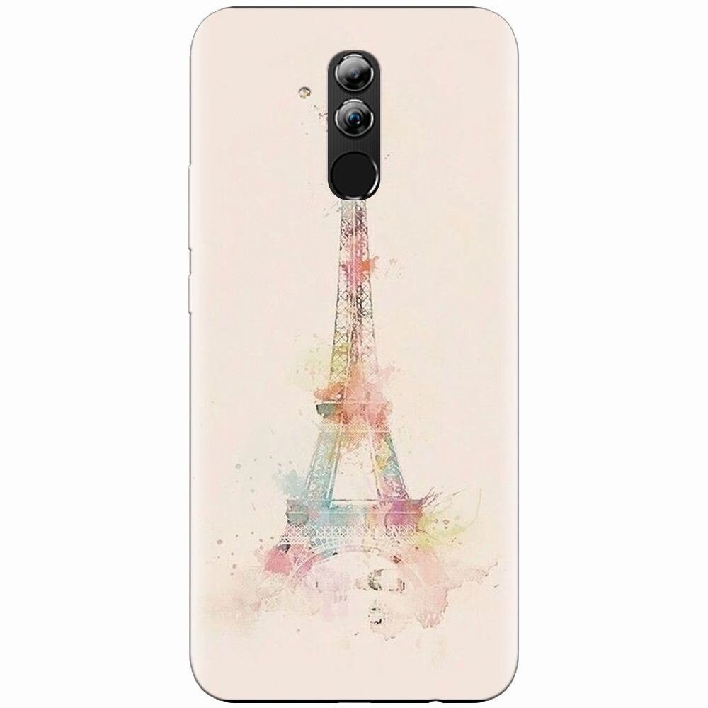 Husa silicon pentru Huawei Mate 20 Lite, Eiffel Tower 001