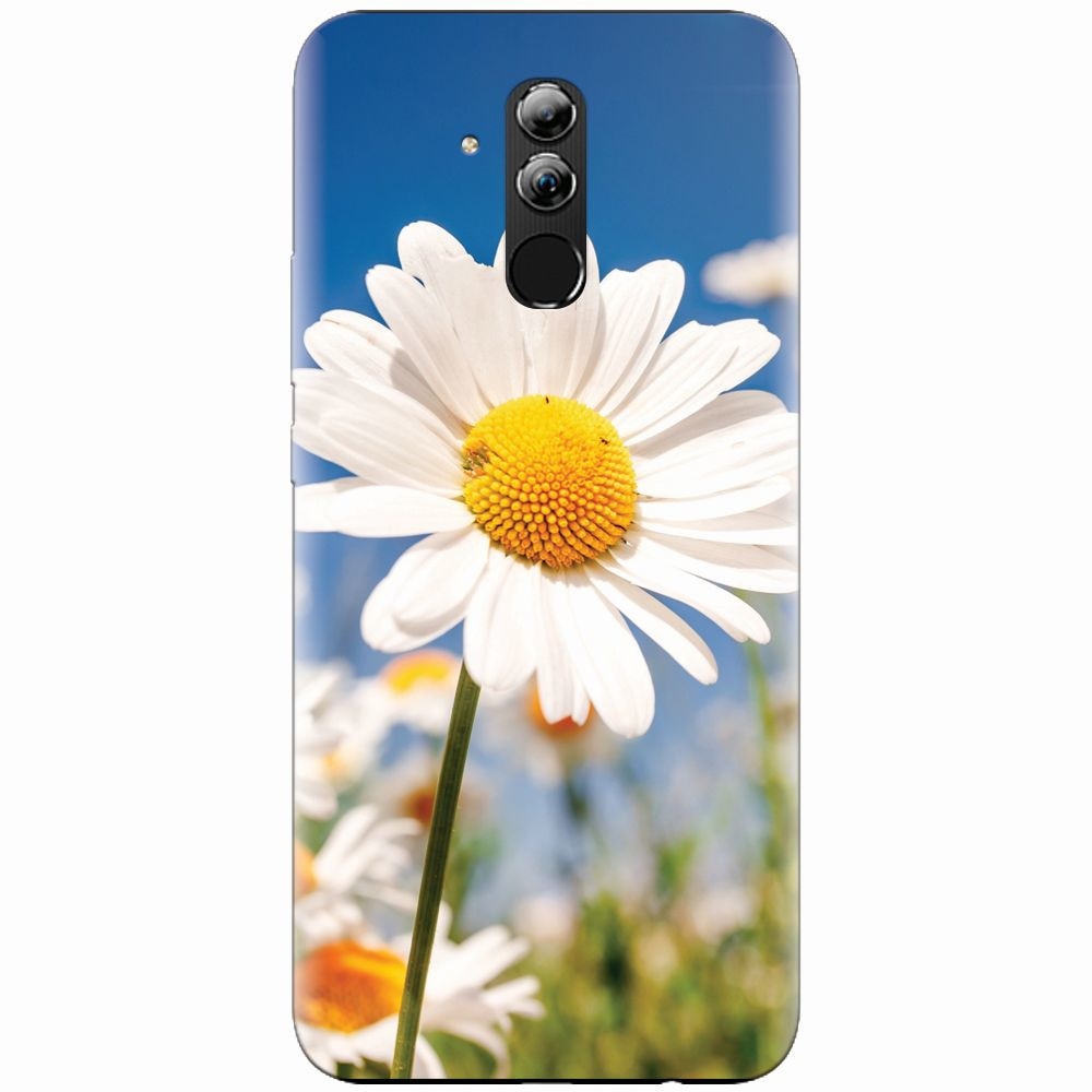 Husa silicon pentru Huawei Mate 20 Lite, Daisies Field Flowers