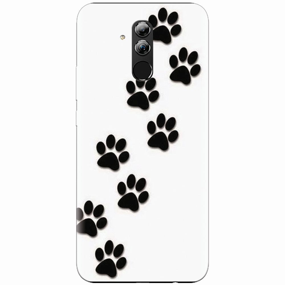 Husa silicon pentru Huawei Mate 20 Lite, Dog Mark