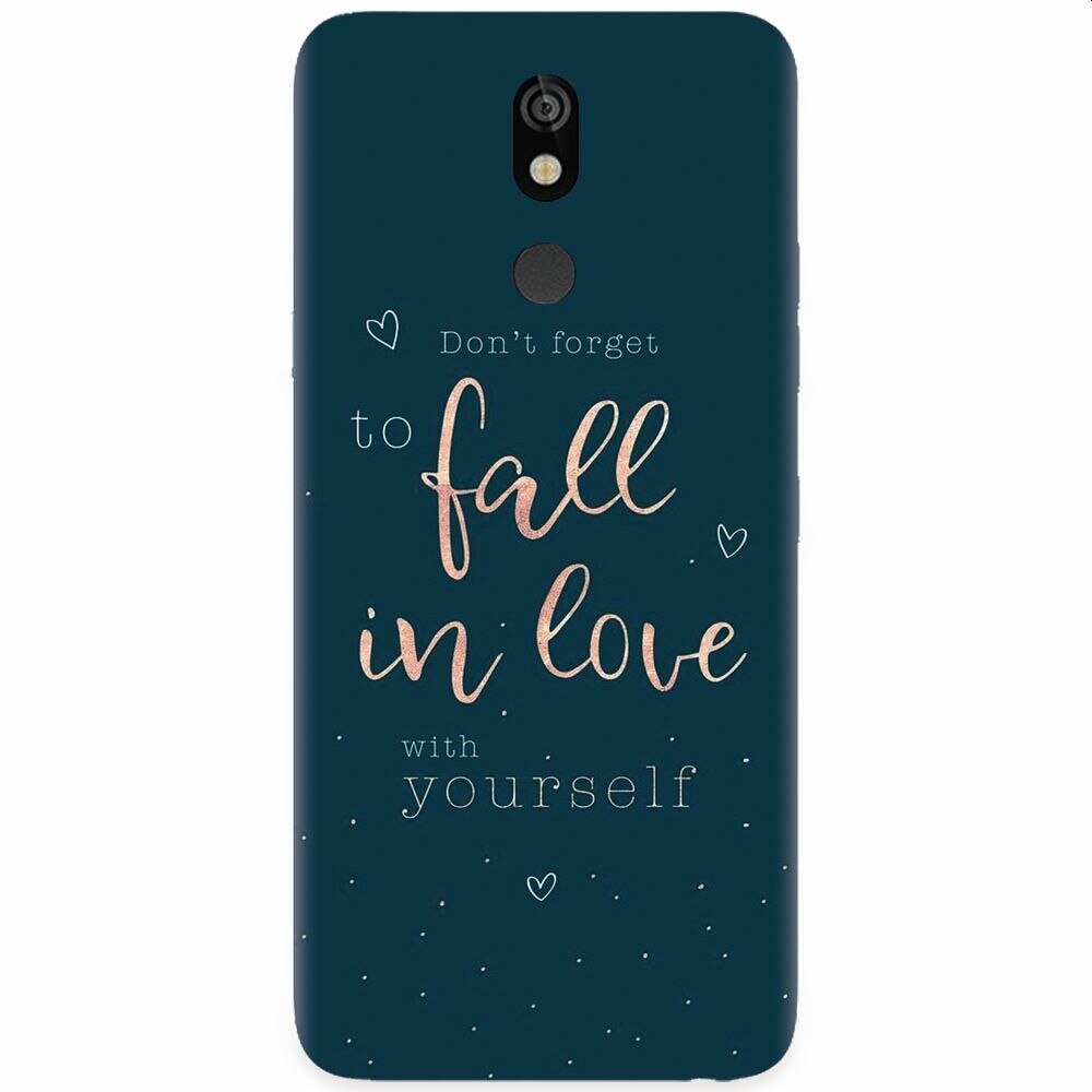 Husa silicon pentru LG K40, Fall In Love