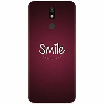Husa silicon pentru LG K40, Smile Love Husa silicon pentru LG K40, Smile Love