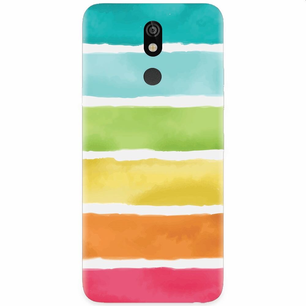 Husa silicon pentru LG K40, Watercolors