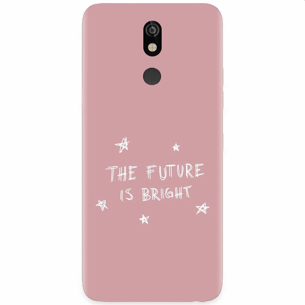Husa silicon pentru LG K40, The Future Is Bright