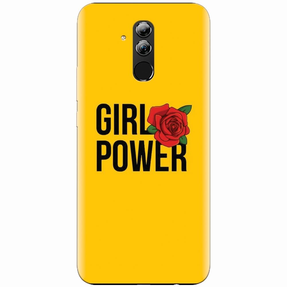 Husa silicon pentru Huawei Mate 20 Lite, Girl Power