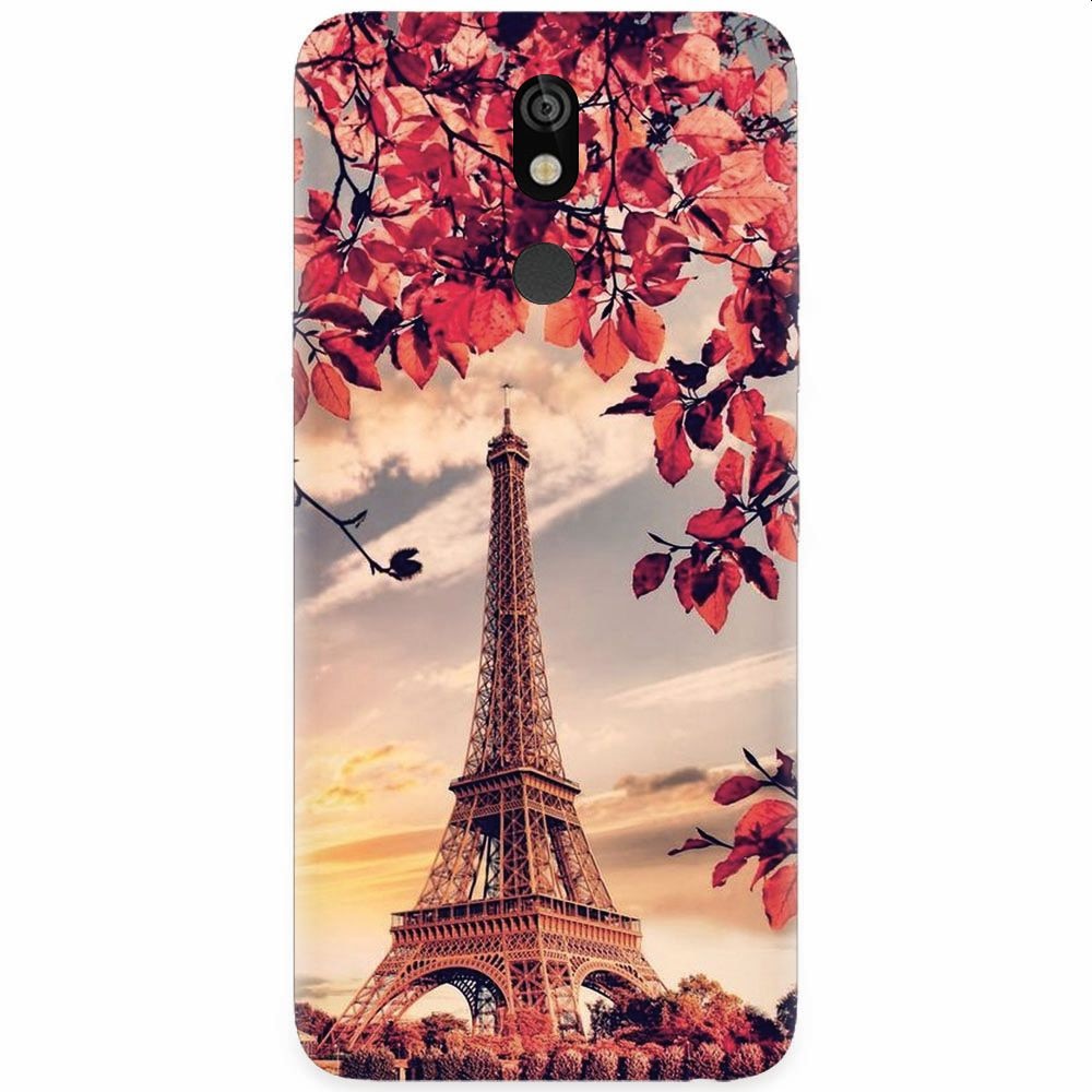 Husa silicon pentru LG K40, Eifel Tower