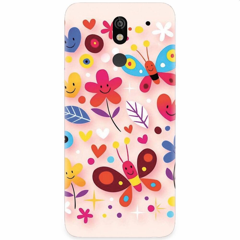 Husa silicon pentru LG K40, Butterfly 102